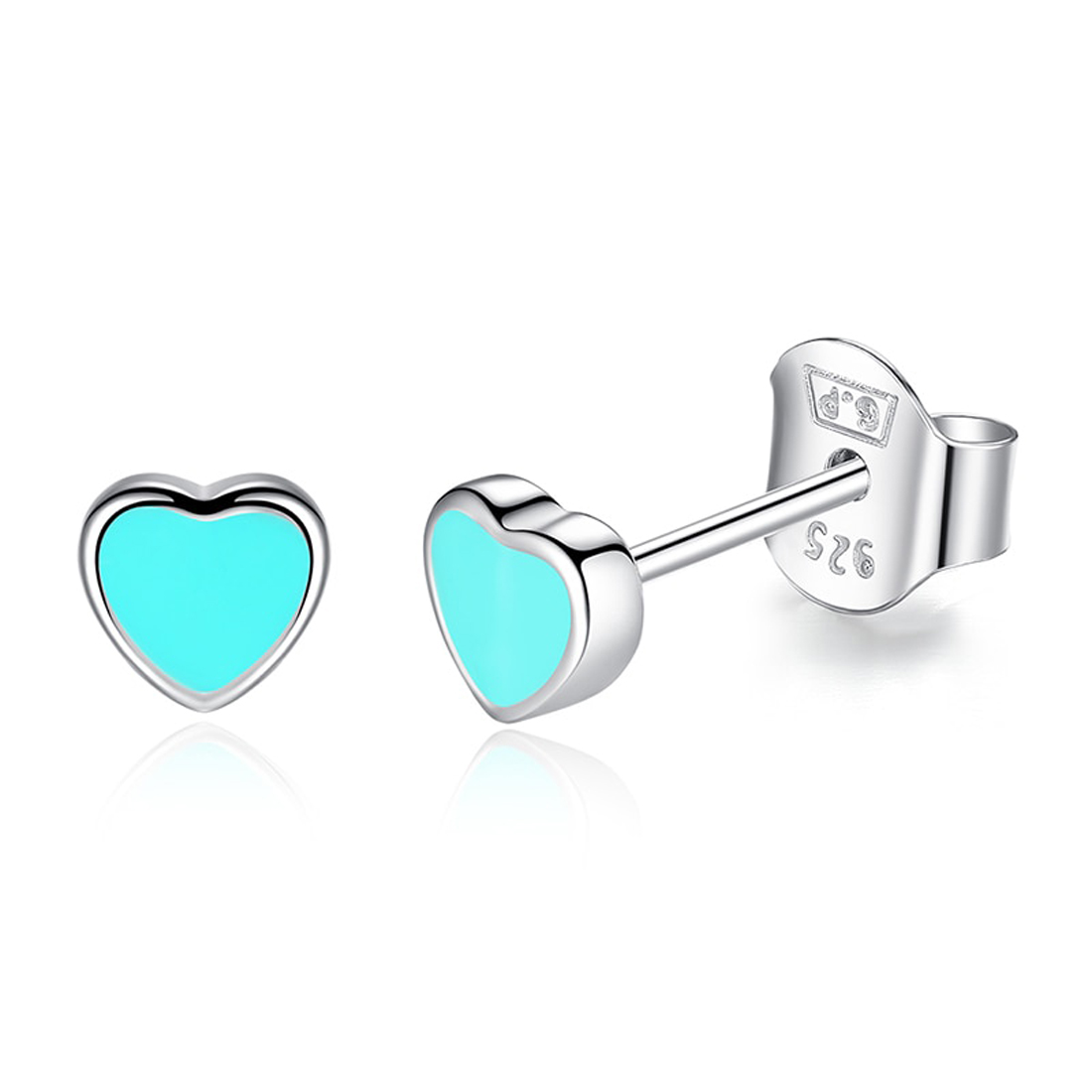 tiffany blue stud earrings